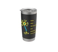 Neuroscientist Nucleus Neurobiologist Neuroscience Biologie Gobelet isotherme en acier inoxydable double paroi