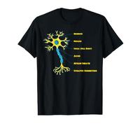 Neuroscientist Nucleus Neurobiologist Neuroscience Biologie T-Shirt Graphique avec Valeur