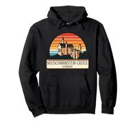 Neuschwanstein Castle Bavière Allemagne Souvenir Souvenir Sweat à Capuche