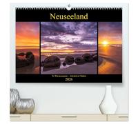 Neuseeland - Attraktiver Süden (hochwertiger Premium Wandkalender 2026 DIN A2 quer), Kunstdruck in Hochglanz: Die Südinsel Neuseelands ist die Insel der Gegensätze.