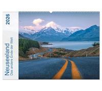 Neuseeland - Das andere Ende der Welt (Wandkalender 2026 DIN A2 quer), CALVENDO Monatskalender: Eine fotografische Expedition durch Neuseeland
