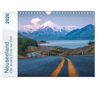 Neuseeland - Das andere Ende der Welt (Wandkalender 2026 DIN A4 quer), CALVENDO Monatskalender: Eine fotografische Expedition durch Neuseeland