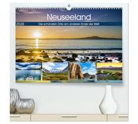 Neuseeland - Die schönsten Orte am anderen Ende der Welt (hochwertiger Premium Wandkalender 2026 DIN A2 quer), Kunstdruck in Hochglanz: Einzigartige Landschaftspanoramen aus Neuseeland