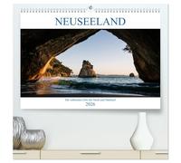 Neuseeland - Die schönsten Orte der Nord- und Südinsel (hochwertiger Premium Wandkalender 2026 DIN A2 quer), Kunstdruck in Hochglanz: Die schönsten Orte in Neuseeland