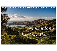 Neuseeland - Land der Maori (Wandkalender 2026 DIN A4 quer), CALVENDO Monatskalender: Tolle Landschaftsbilder Neuseelands
