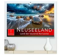 Neuseeland - Land der tausend Horizonte (hochwertiger Premium Wandkalender 2026 DIN A2 quer), Kunstdruck in Hochglanz: Wo Himmel und Erde sich berühren.