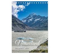 Neuseeland - Unterwegs auf der Südinsel (Tischkalender 2026 DIN A5 hoch), CALVENDO Monatskalender: Faszinierenden Landschaften von bizarrer Schönheit