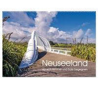 Neuseeland - Wo sich Himmel und Erde begegnen (Wandkalender 2026 DIN A2 quer), CALVENDO Monatskalender: Impressionen einer traumhaften Landschaft