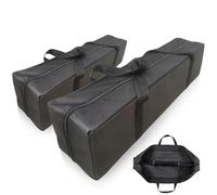 NEUSID Lot de 2 sacs pour trépied, 120 cm/60 cm, multifonctions, sac de transport, sac de transport étanche pour mât de tente, sac pour microphone, photographie, trépied, canne à pêche