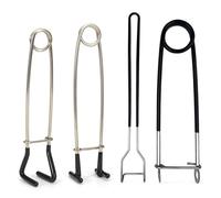 NEUSID Lot de 4 écarteurs de bouche de poisson en acier inoxydable - Outil de découplage - Accessoires de pêche pour la pêche