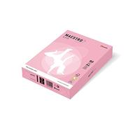 Neusiedler Mondi Maestro Lot de 500 feuilles de papier A4 pour impression et photocopie couleur Couleur pastel 80 g rose