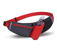 NEUSOP Ceinture de Course,Sacs Bananes de Sport Femme Homme Etanche Sacoche Running Belt Réglable Sacoche pour Argent Passeport Billets Téléphone, Convient pour Gym,Voyage,Randonnée,Vélo
