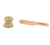 Neustanlo® Cloche en pain d'épice avec spatule moule à pain d'épice Moule à pain d'épice Moule en pain d'épice 4 cm avec spatule