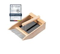 Neustanlo Cueille-baies - En bois de hêtre certifié PEFCTM de qualité supérieure avec insert en plastique - Fil de fer galvanisé avec protection contre la corrosion - Idéal pour la récolte des