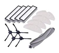 Neutop Accessoires de rechange compatibles avec aspirateur robot Dreame D9 Max Gen 2/D10s Pro/D10s avec 1 brosse rouleau, 4 filtres, 4 brosses latérales, 4 tampons de balai
