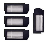 Neutop Lot de 4 filtres de rechange compatibles avec les aspirateurs Ecovacs Deebot X1 Plus/Turbo/Omni, T10 Plus, robots.
