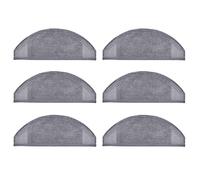 Neutop Lot de 6 chiffons de rechange lavables et réutilisables compatibles avec Eufy RoboVac X8, X8 Hybrid, Robot aspirateur et nettoyeur de serpillère.