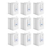 Neutop Lot de 9 sacs à poussière jetables de rechange compatibles avec Ecovacs Deebot X2 Omni Robot aspirateur et serpillère.