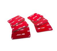Neutrade 3M Lot de 6 coussinets adhésifs double face compatibles avec les supports de casque GoPro, pour caméra d'action SJCAM et caméra de bord