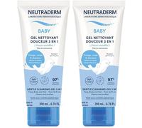NEUTRADERM Baby Gel nettoyant douceur 3 en 1 Gel(S) 2x200 ml