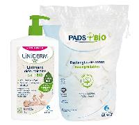Neutraderm Pack Douceur Bébé Liniment et Carrés de Coton Bio
