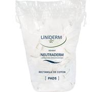 Neutraderm – Pads rectangulaires – 100% coton – 8 x 10 cm – 180 unités