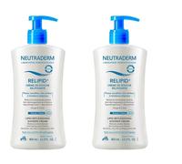 NEUTRADERM Relipid + Crème de Douche Relipidante 2x400 ml