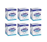 Neutradol Lot de 6 désodorisants et éliminateurs d'odeurs en gel - Durant jusqu'à 90 jours - Éliminateur d'odeurs de moisi pour armoire, salle de bain, tapis