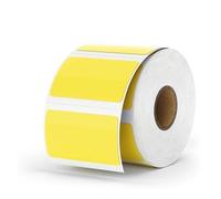 NEUTRAL - Adhésif - jaune - 57 x 32 mm 1000 étiquette(s) (1 rouleau(x) x 1000 boîte - étiquettes
