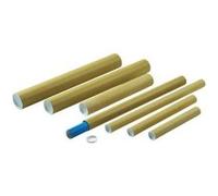 Neutral - tube d'expédition, dimensions internes 350 x 50 mm, carton marron, dimensions externes 370 x 53 mm, avec couvercle e