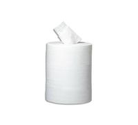 Neutre Lot de 6 bobines à dévidage central 450 feuilles 2 plis blanc
