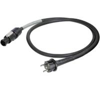 Neutrik 1027576 alimentation Câble de raccordement noir 1.50 m