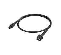 Neutrik 1028915 alimentation Câble de raccordement noir 3 m