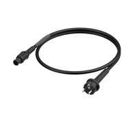 Neutrik 1028915 alimentation Câble de raccordement noir 3 m