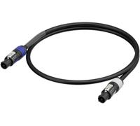 Neutrik 1036398 alimentation Câble de raccordement noir 1.00 m