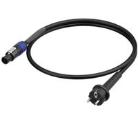 Neutrik 1036413 alimentation Câble de raccordement noir 3 m
