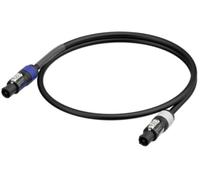 Neutrik 1036416 alimentation Câble de raccordement noir 2 m