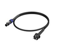 Neutrik 1036420 alimentation Câble de raccordement noir 1.5 m