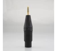 NEUTRIK 4 Pin XLR ?e?skie do 4.4mm wywa?one m?ski poz?acany Adapter m?ski wtyk ?e?ski