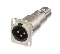 NEUTRIK Adaptateur 3 broches XLR(M)/3 broches XLR(F) NA3MDF