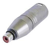 Neutrik Adaptateur XLR NA2MPMF – XLR 3 broches mâle vers RCA femelle – 1 pièce