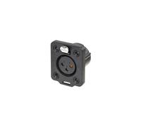 Neutrik - CONNECTEUR CHÂSSIS XLR À 3 PÔLES - FEMELLE - HEAVY DUTY - TRUE OUTD...