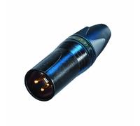 XLR mâle, droit Neutrik NC3MXX-B Nombre de pôles: 3 noir 1 pc(s)