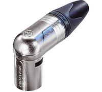 Neutrik Connecteur Fiche XLR mâle coudée NC4MRX 4 pôles argent 1 pièce