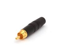 NEUTRIK Connecteur rca mâle noir - rean