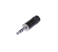 Neutrik Connecteur Stéréo 3.5mm Prise à 3 Pôles 1/4" avec Manche Court en Métal