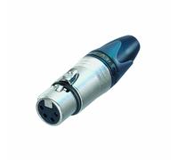 Neutrik - CONNECTEUR XLR, 4 pôles, ARGENTÉ, BOUCLE
