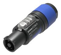 Neutrik Connecteur PowerCON NAC3FXXA-W-L femelle droit 2 + PE 16 A bleu 10-16 mm