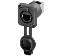 Neutrik Embase panneau etherCON TOP airtight 90° NE8FDPU-TOP embase femelle noir 1 pc(s)