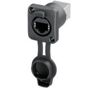 Neutrik Embase panneau etherCON TOP airtight NE8FDPS-TOP embase femelle noir 1 pc(s)